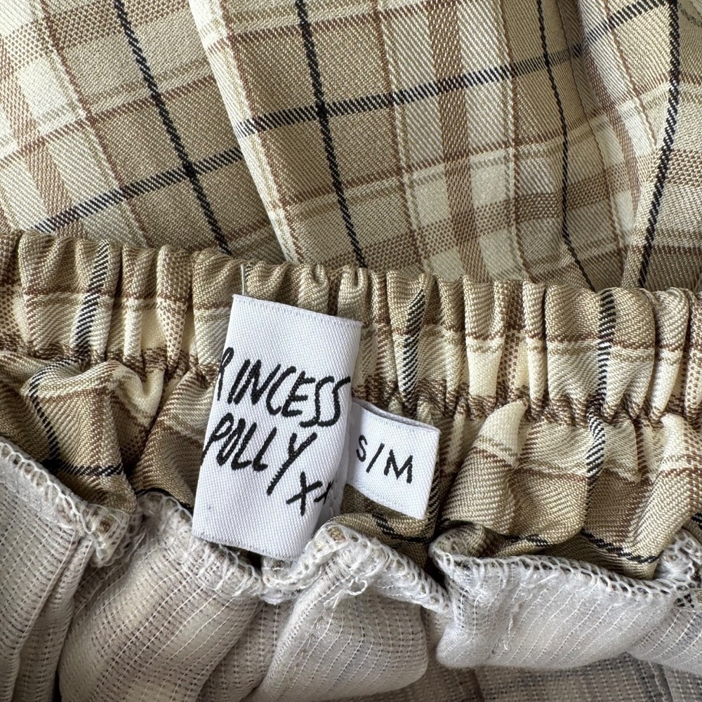 PRINCESS POLLY Lona Green Plaid Mini Skirt - Picture 7 of 7
